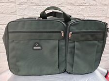 Samsonite green vintage for sale  LUTON