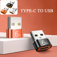 Usado, Adaptador OTG 6A tipo C a USB3.0 USB C hembra a USB macho convertidor/conector OTG segunda mano  Embacar hacia Argentina