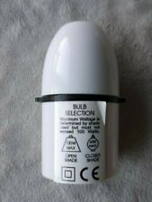 White Lampholder for Bayonet Light Bulbs, Cord grip, Lamp Holder / Fitting for sale  Shipping to South Africa