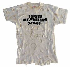 Camiseta rara anos 80 vintage I Skied Mt St Helens 5-18-1980 Volcano inverno esqui comprar usado  Enviando para Brazil