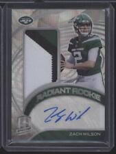 Zach Wilson 2021 Spectra Radiant Rookie Patch Signatures Wave #/25 New York Jets, usado comprar usado  Enviando para Brazil
