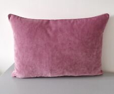 Plush velvet cushion for sale  UK