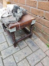 Antique footstool side for sale  BIRMINGHAM