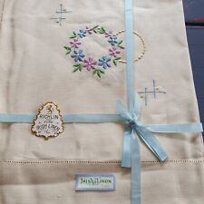 Vintage embroidered tablecloth for sale  PERTH