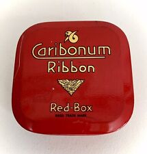 Vintage caribonum red for sale  NORWICH
