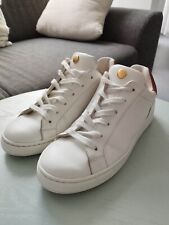 Chaussures cuir blanc d'occasion  Kingersheim