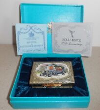 Bilston & Battersea Enamel  "The Rolls Royce Box" ~Ltd Ed 25/500 (Box & Cert), used for sale  LEICESTER