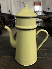 Vintage yellow enamelware for sale  Bedford