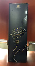 Johnnie Walker Black Label, whisky escocés mezclado, caja fina vacía de 12 años de edad, usado segunda mano  Embacar hacia Argentina