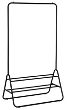 Habitat Arnie Clothes Rail Storage Garment Hanger Hanging Display Stand - Black for sale  Shipping to South Africa