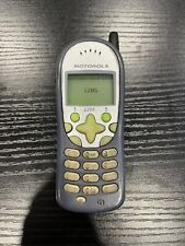 Usado, SOMENTE dispositivo celular Motorola i series i205 azul e prata raro PTT iDEN Nextel comprar usado  Enviando para Brazil