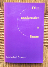 Livre anniversaire marie d'occasion  Trèbes