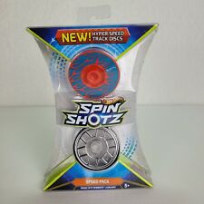 Hot Wheels Spin Shotz Stunting Pack Hyper Speed Track Discs Box  for sale  Salem