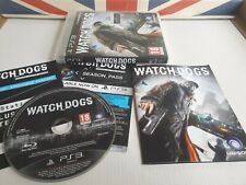 Used, WATCH DOGS.  PS3 Game. Complete. (PlayStation 3, PAL) for sale  Shipping to South Africa