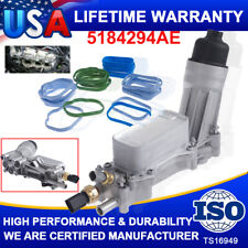 Used, Engine Oil Cooler Filter Housing Assembly For Dodge Chrysler Jeep 2011-2022 3.6L for sale  Shipping to South Africa