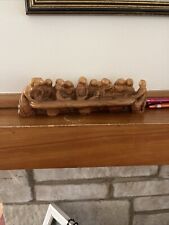 Bethlehem Blessings 2008 Carved Olive Wood Last Supper for sale  Shipping to South Africa
