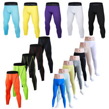 Mens Compression Pants Base Layer Sports Workout Running Tight Gym Leggings for sale  Shipping to South Africa