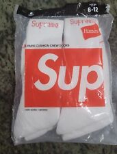 Supreme hanes socks for sale  Shipping to Ireland