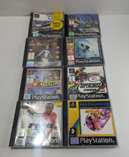 Pacote de jogos PS1 x 8 Playstation Tomb Raider, golfe, supercross, futebol etc comprar usado  Enviando para Brazil