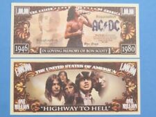 AC/DC: Sydney, Australia Rock Band ~ BON SCOTT ~ $1.000.000 Un millón de dólares segunda mano  Embacar hacia Argentina