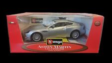 Bburago 1/18 Plata Aston Martin V12 Vanquish Nuevo en Caja Modelo Diecast de Metal segunda mano  Embacar hacia Argentina