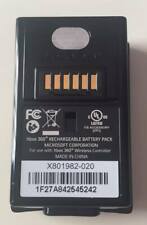 Used, Official Microsoft XBOX 360 Wireless Controller Rechargeable Battery Pack Black for sale  Shipping to South Africa