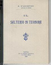 Salterio teodora paperback usato  Roma