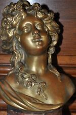 Antique bronze bust d'occasion  France