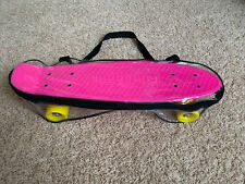 FunTomia Kinder Skateboard Cruiserboard Miniboard 57 cm Pink/Gelb UVP 39,99 EUR, usado comprar usado  Enviando para Brazil