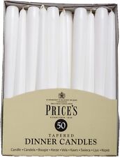 Price candles tapered for sale  LONDON