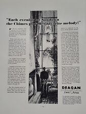 1931 Deagan Tower Chimes revista Fortune impreso monumentos publicitarios de Chicago, usado segunda mano  Embacar hacia Argentina