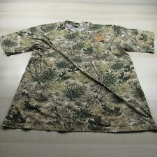 Camisa de bolsillo Game Guard para hombre 2XL XXL marrón camuflaje caza algodón, usado segunda mano  Embacar hacia Argentina