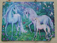 Puzzle chevaux licornes d'occasion  Monein
