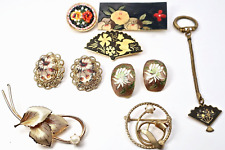 Vintage flower jewelry for sale  Easton