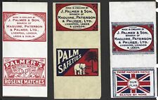 Matchbox labels advertising for sale  Shipping to Ireland