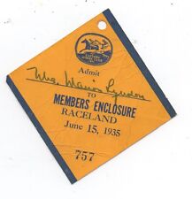 1935 ticket members d'occasion  Expédié en France