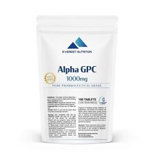 Usado, Alpha GPC comprimidos 1000mg acetilcolina precursor suporte ao sistema nervoso comprar usado  Enviando para Brazil