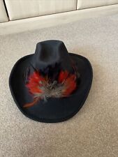 Black cowboy hat for sale  LITTLEHAMPTON