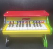 Piano infantil vertical Melissa & Doug 8960 - 25 teclas e livro de músicas ótimo estado comprar usado  Enviando para Brazil
