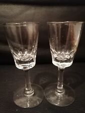 Antique dram glasses. for sale  CASTLEFORD