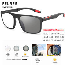 Kwadratowe fotochromowe krótkowzroczne okulary dla mężczyzn kobiet moda krótkowzroczność okulary przeciwsłoneczne na sprzedaż  Wysyłka do Poland