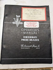 Cincinnati press brake for sale  USA
