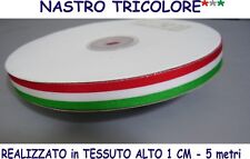 Nastro italia tricolore usato  Nola