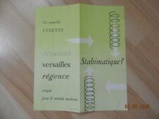 Catalogue simca vedette d'occasion  Saint-André-les-Vergers