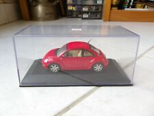 Usado, Volkswagen Beetle sedã vermelho MINICHAMPS 1/43 miniatura com caixa comprar usado  Enviando para Brazil