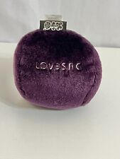 Retired Collectable LoveSac The Ball 5” Plum Purple Plush SacCessories for sale  Shipping to South Africa