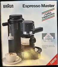 Máquina de cappuccino Braun Espresso Master Turbo E200T testada frete grátis vídeo, usado comprar usado  Enviando para Brazil