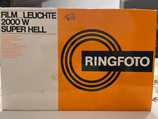 Ringfoto filmleuchte 2000w gebraucht kaufen  Obertal