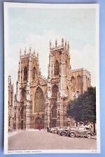 Postcard york minster for sale  SHEFFIELD