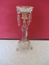 Bougeoir chandelier verre d'occasion  Wattrelos